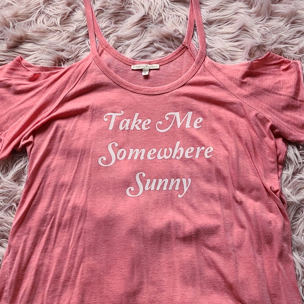 ▪︎EXPRESS COLD SHOULDER TOP▪︎
